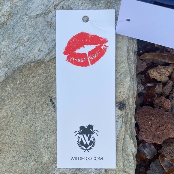 NWT New Wildfox Sling Bag/Backpack Pink/Purple/Blue Dots w/Blue Strap - Picture 6 of 8